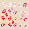 12 Sizes-24 Pcs Press On Nails Y1012