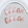 12 Sizes-24 Pcs Press On Nails Z1263