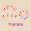 12 Sizes-24 Pcs Press On Nails Y1782