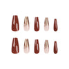 12 Sizes-24 Pcs Press On Nails JP2928