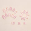12 Sizes-24 Pcs Press On Nails W1014