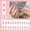 12 Sizes-24 PcsPress On Nails R607