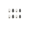 12 Sizes-24 Pcs Press On Nails JP1362