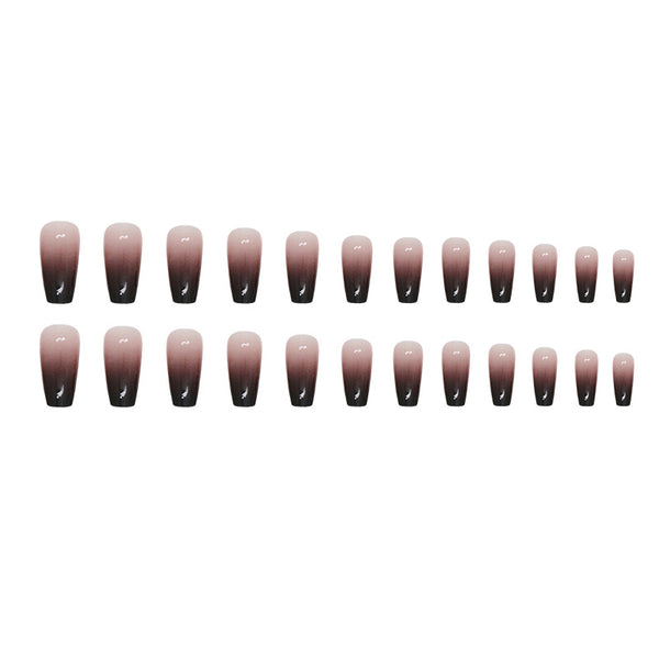 12 Sizes-24 Pcs Press On Nails R829
