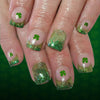 12 Sizes-24 Pcs Press On Nails C1588