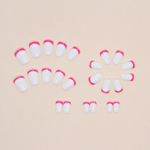 12 Sizes-24 Pcs Press On Nails W917