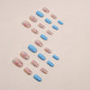 12 Sizes-24 Pcs Press On Nails W1186