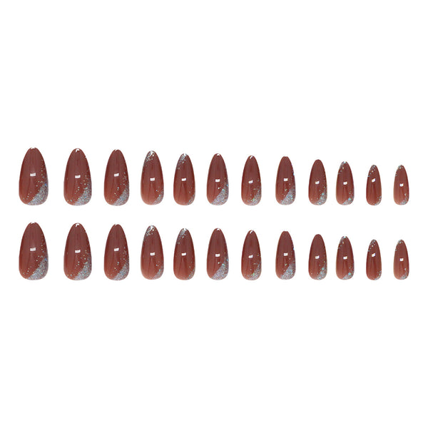 12 Sizes-24 Pcs Press On Nails W2005