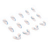 12 Sizes-24 Pcs Press On Nails W137