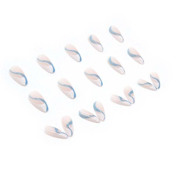 12 Sizes-24 Pcs Press On Nails W137