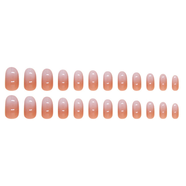 12 Sizes-24 Pcs Press On Nails W1655
