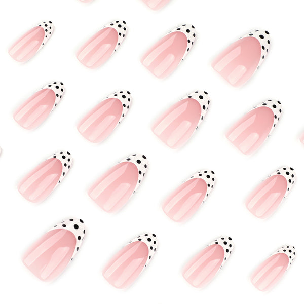 12 Sizes-24 Pcs Press On Nails JP4068