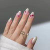 12 Sizes-24 Pcs Press On Nails W1712