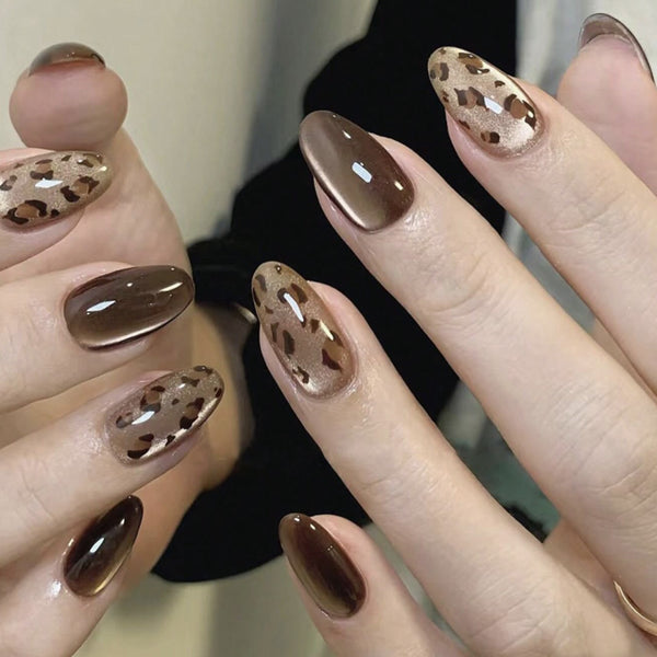 12 Sizes-24 Pcs Press On Nails JP4084