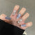 12 Sizes-24 Pcs Press On Nails MY047