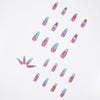 12 Sizes-24 Pcs Press On Nails JP1202