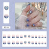 12 Sizes-24 Pcs Press On Nails R521
