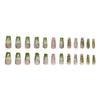 12 Sizes-24 Pcs Press On Nails Z989
