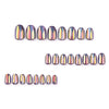 12 Sizes-24 Pcs Press On Nails JP3250
