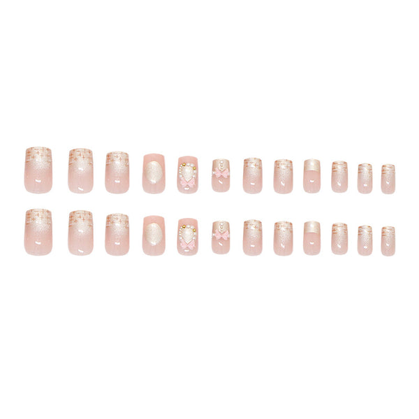 12 Sizes-24 PcsPress On Nails Z1169