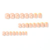 12 Sizes-24 Pcs Press On Nails JP2600