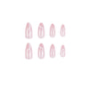 12 Sizes-24 Pcs Press On Nails JP1070
