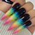 12 Sizes-24 Pcs Press On Nails Y1582