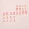 12 Sizes-24 Pcs Press On Nails W1954