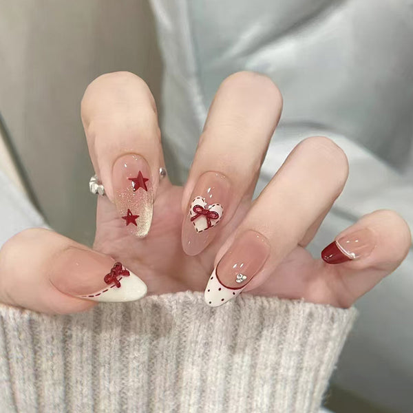 30 Pcs Press On Nails Z1036