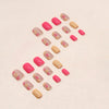 12 Sizes-24 Pcs Press On Nails W802
