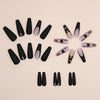 12 Sizes-24 Pcs Press On Nails Z803
