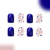 12 Sizes-24 Pcs Press On Nails - C825