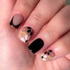 12 Sizes-24 Pcs Press On Nails C1084