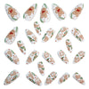 12 Sizes-24 Pcs Press On Nails Y1309