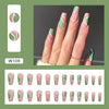 12 Sizes-24 Pcs Press On Nails W108