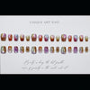 12 Sizes-24 Pcs Press On Nails MJ-519