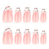 12 Sizes-24 Pcs Press On Nails JP3914