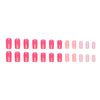 12 Sizes-24 Pcs Press On Nails W960