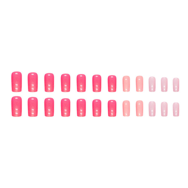 12 Sizes-24 Pcs Press On Nails W960