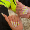 12 Sizes-24 Pcs Press On Nails W035