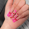 12 Sizes-24 Pcs Press On Nails JP2491
