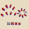 12 Sizes-24 Pcs Press On Nails Y1173