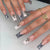 12 Sizes-24 Pcs Press On Nails JP1598