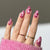 12 Sizes-24 Pcs Press On Nails W1525