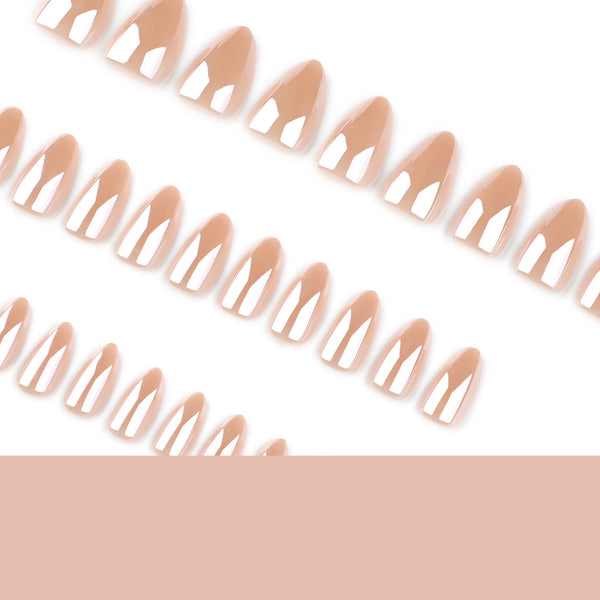 12 Sizes-24 Pcs Press On Nails JP4024