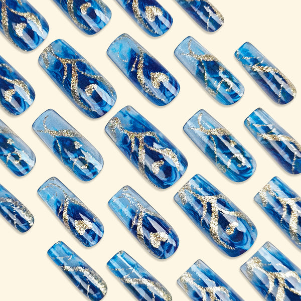 12 Sizes-24 PcsPress On Nails CY1092-B7
