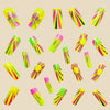 12 Sizes-24 Pcs Press On Nails Y559