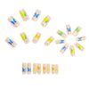 12 Sizes-24 Pcs Press On Nails Y1951