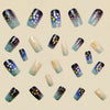 12 Sizes-24 Pcs Press On Nails Y630