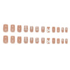 12 Sizes-24 Pcs Press On Nails Z1288